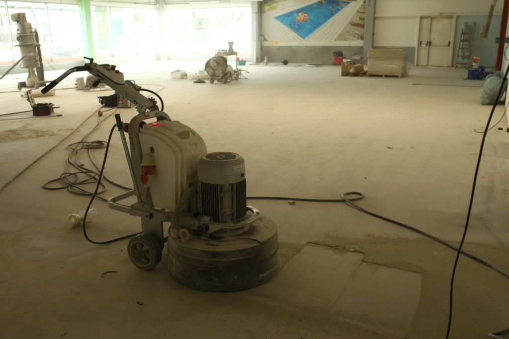 Průběh renovace betonového povrchu v Mountfieldu Brno| SUPERBETON